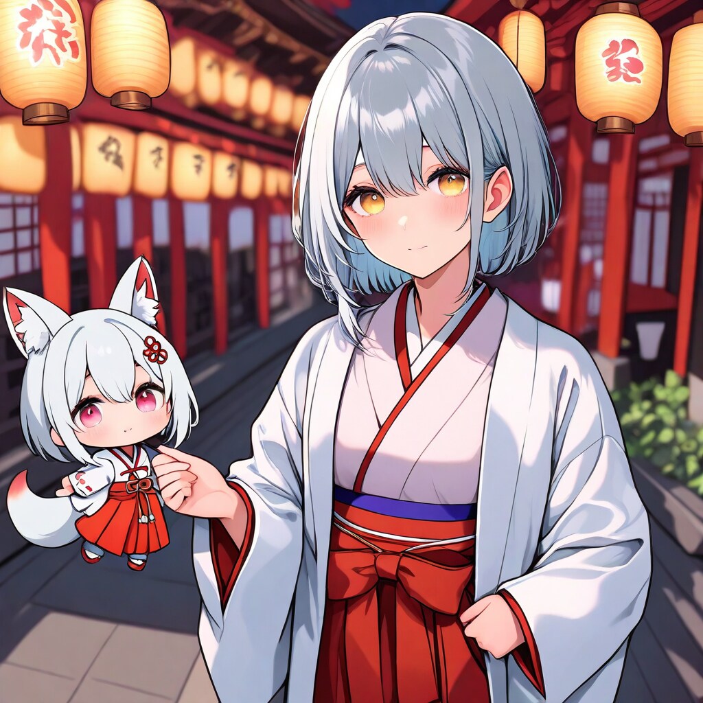 お稲荷さんの白狐巫女さんは今日も戦うシリーズ