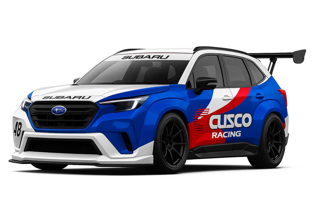スバルフォレスターレーシングカー