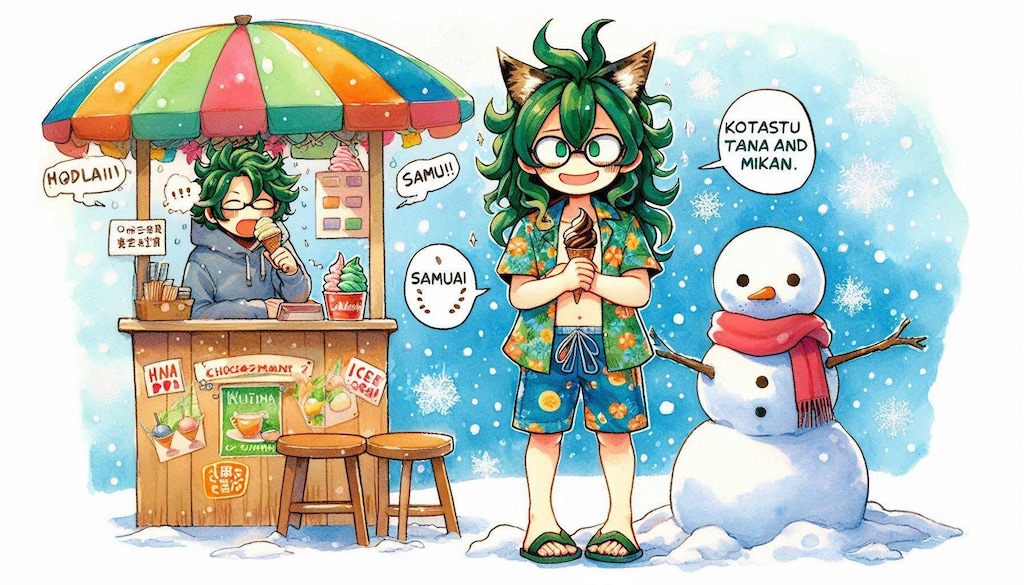 暑いのか寒いのかもうわからない