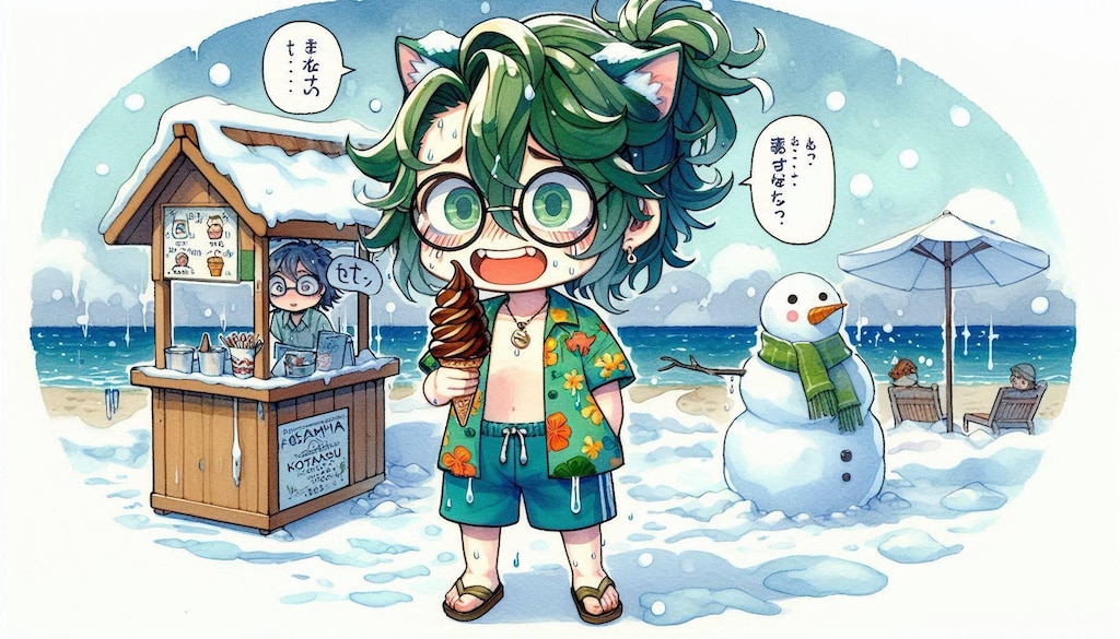 暑いのか寒いのかもうわからない