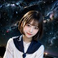 星空とセーラー服 3枚目