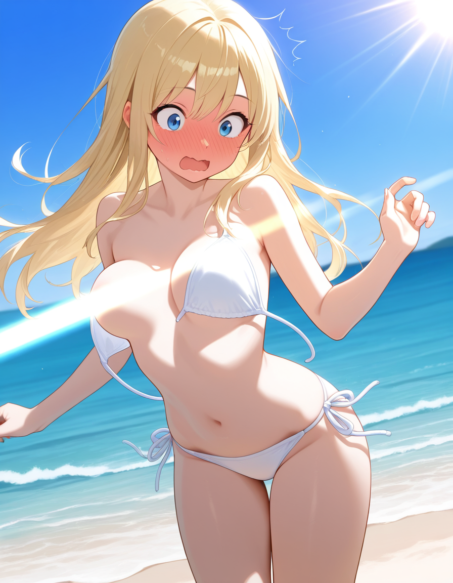 謎の光