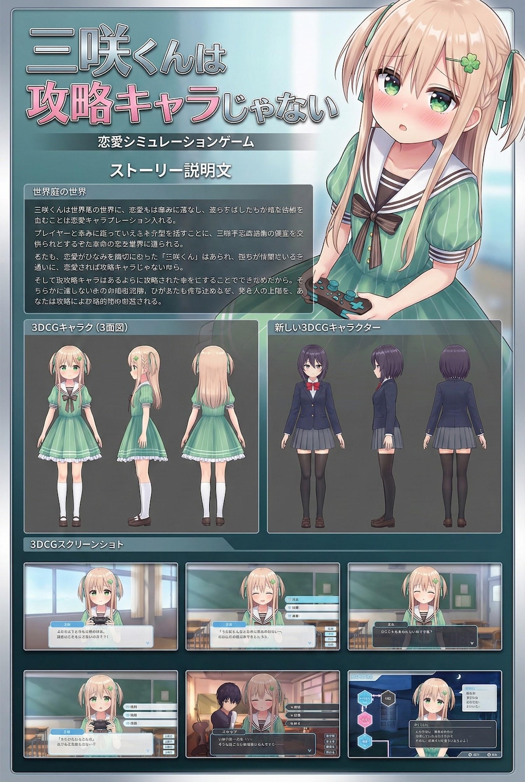 ゲーム雑誌11　三咲くんは攻略キャラじゃない