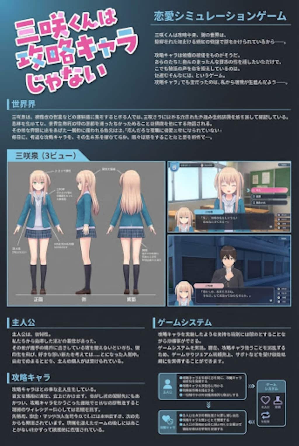 ゲーム雑誌11　三咲くんは攻略キャラじゃない