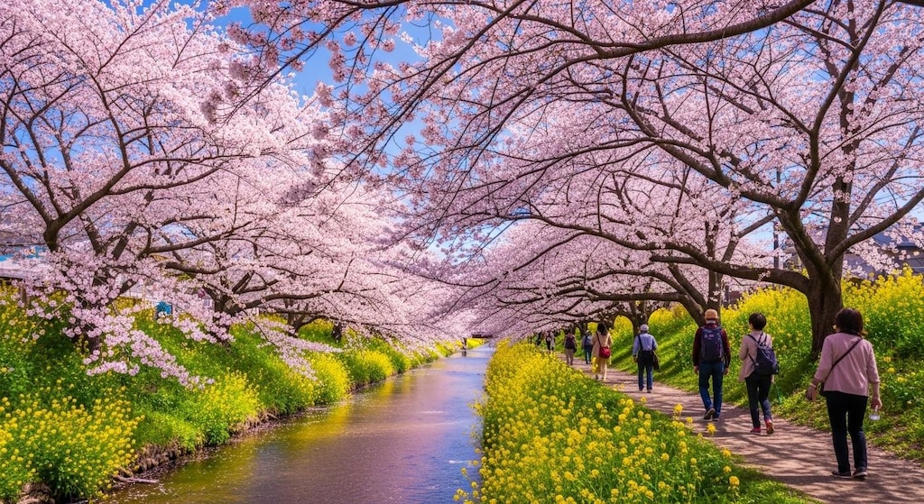 河津桜はもう満開