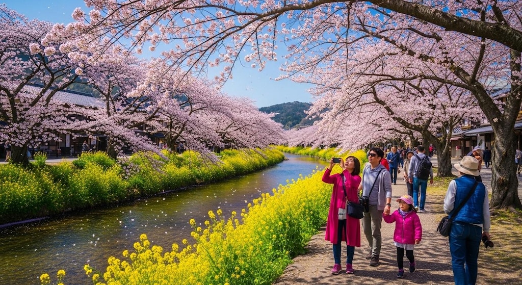 河津桜はもう満開