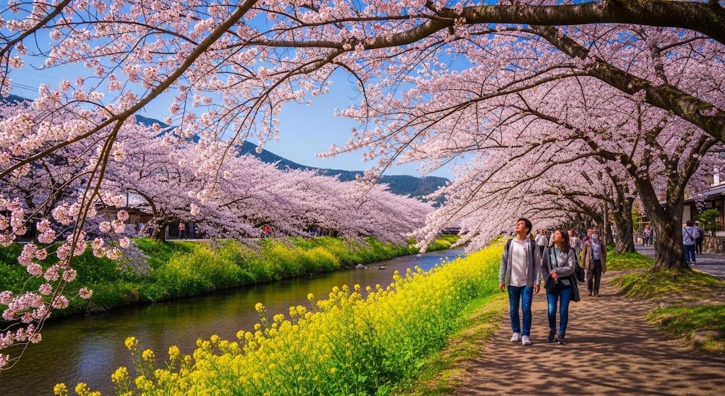 河津桜はもう満開