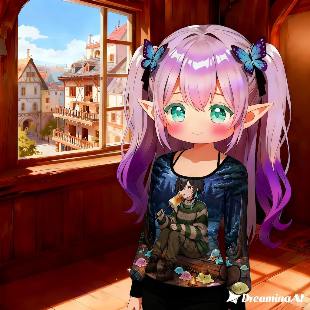 服にできたよ👕