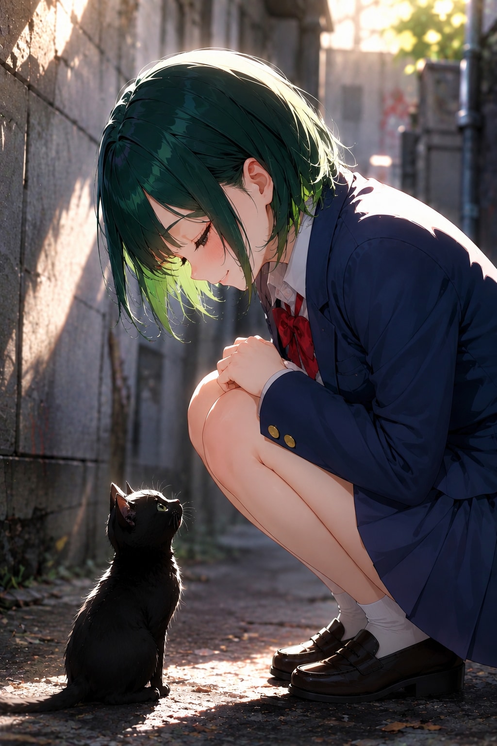 おはよう ねこちゃん…