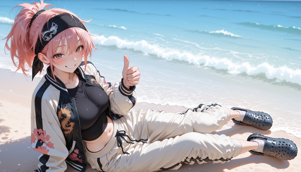 【#香山莉華】ちゃん２（新モデルで生成）