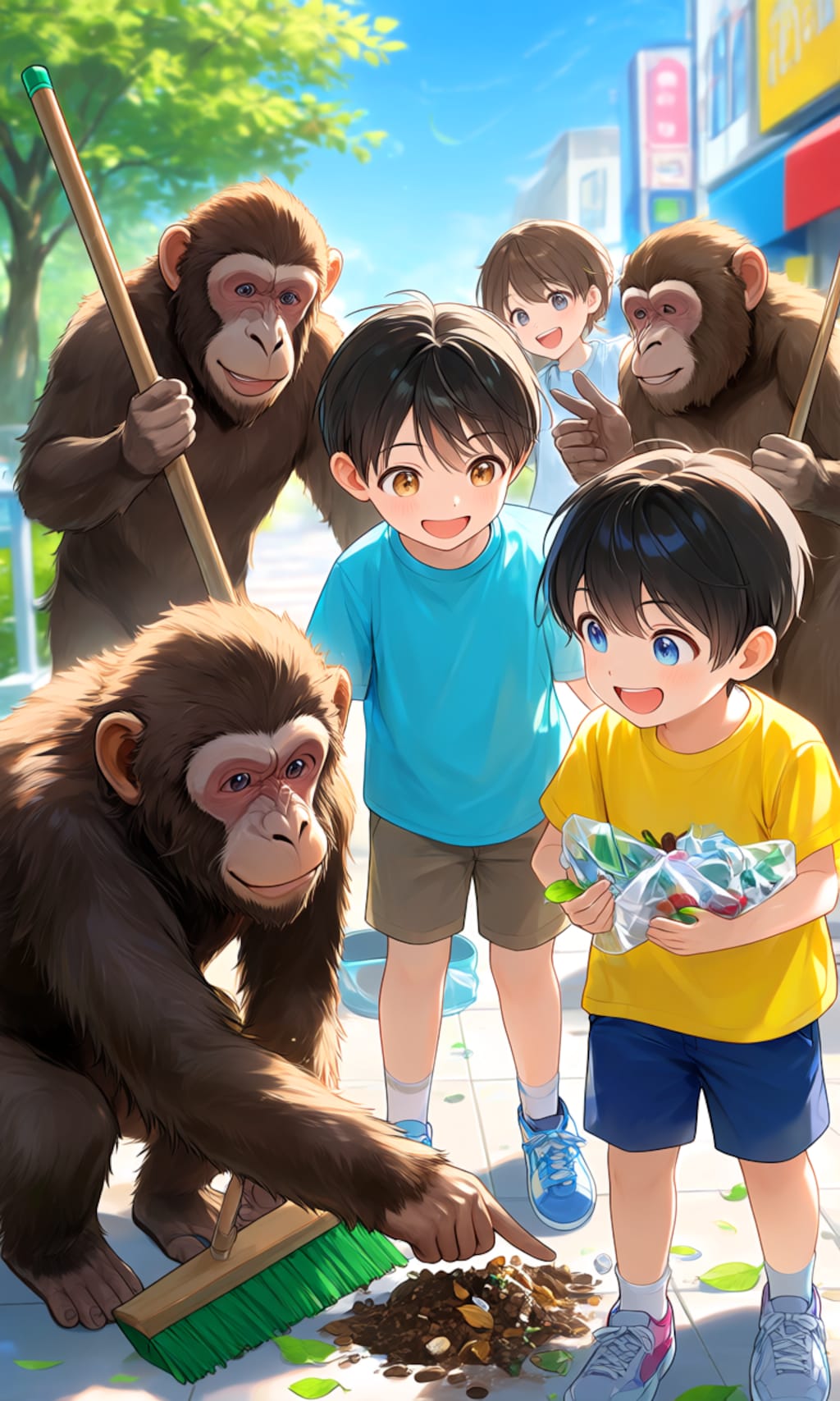 町をキレイにしよう、一日一善！