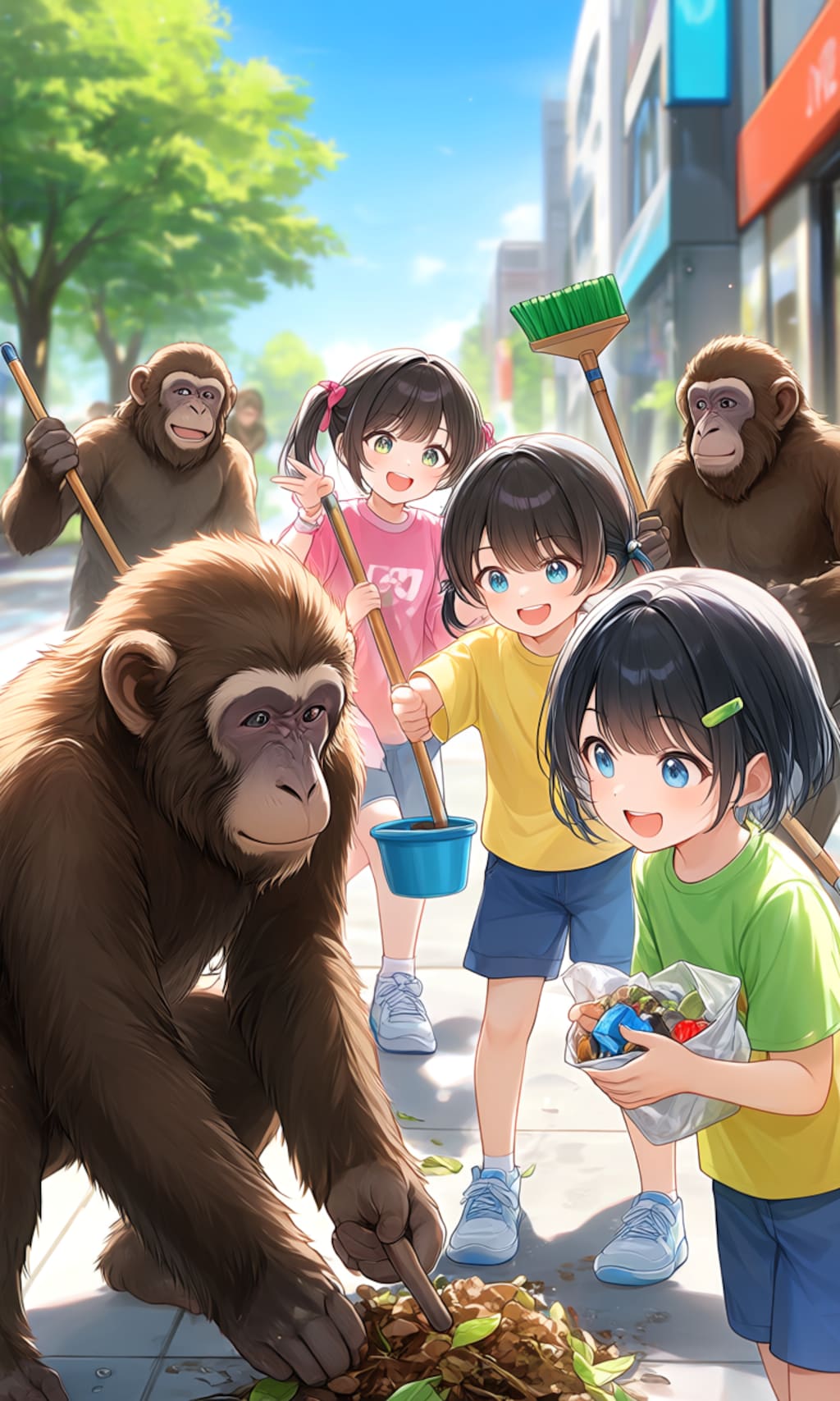 町をキレイにしよう、一日一善！