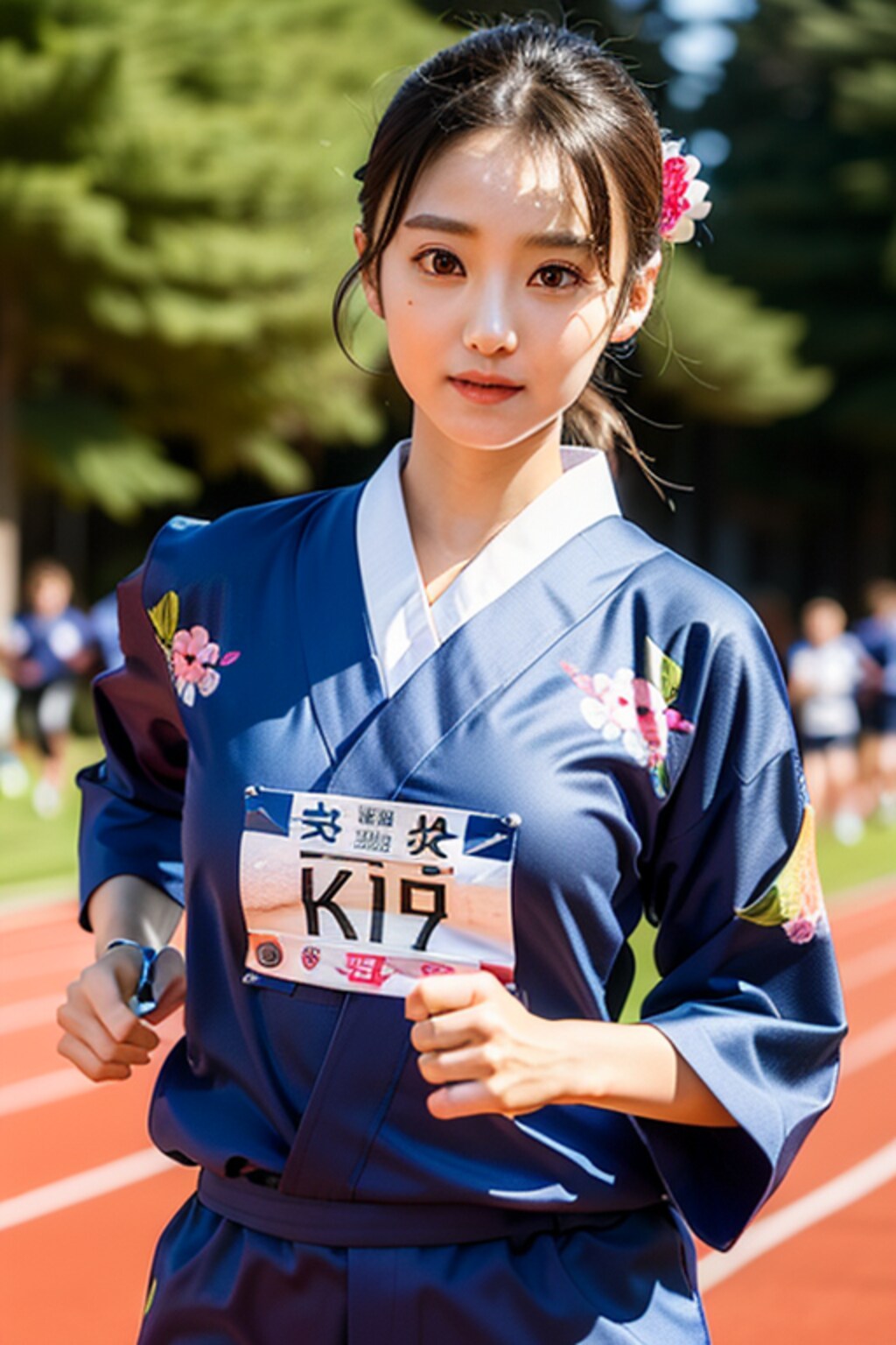 きものマラソン大会