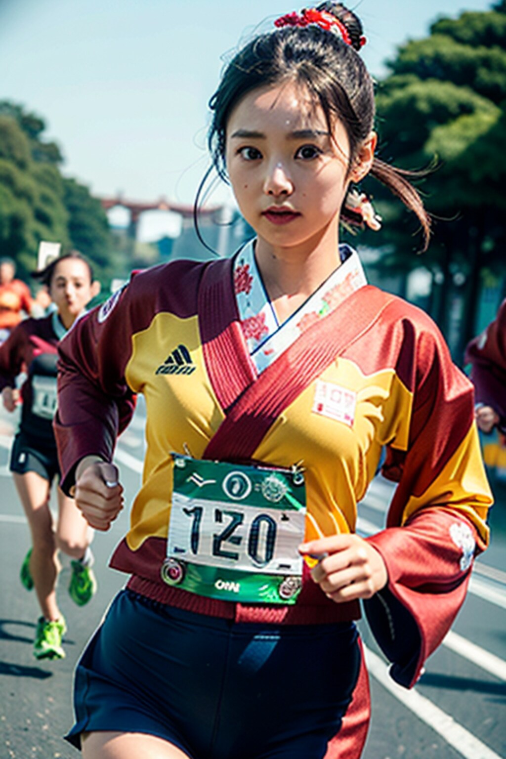 きものマラソン大会