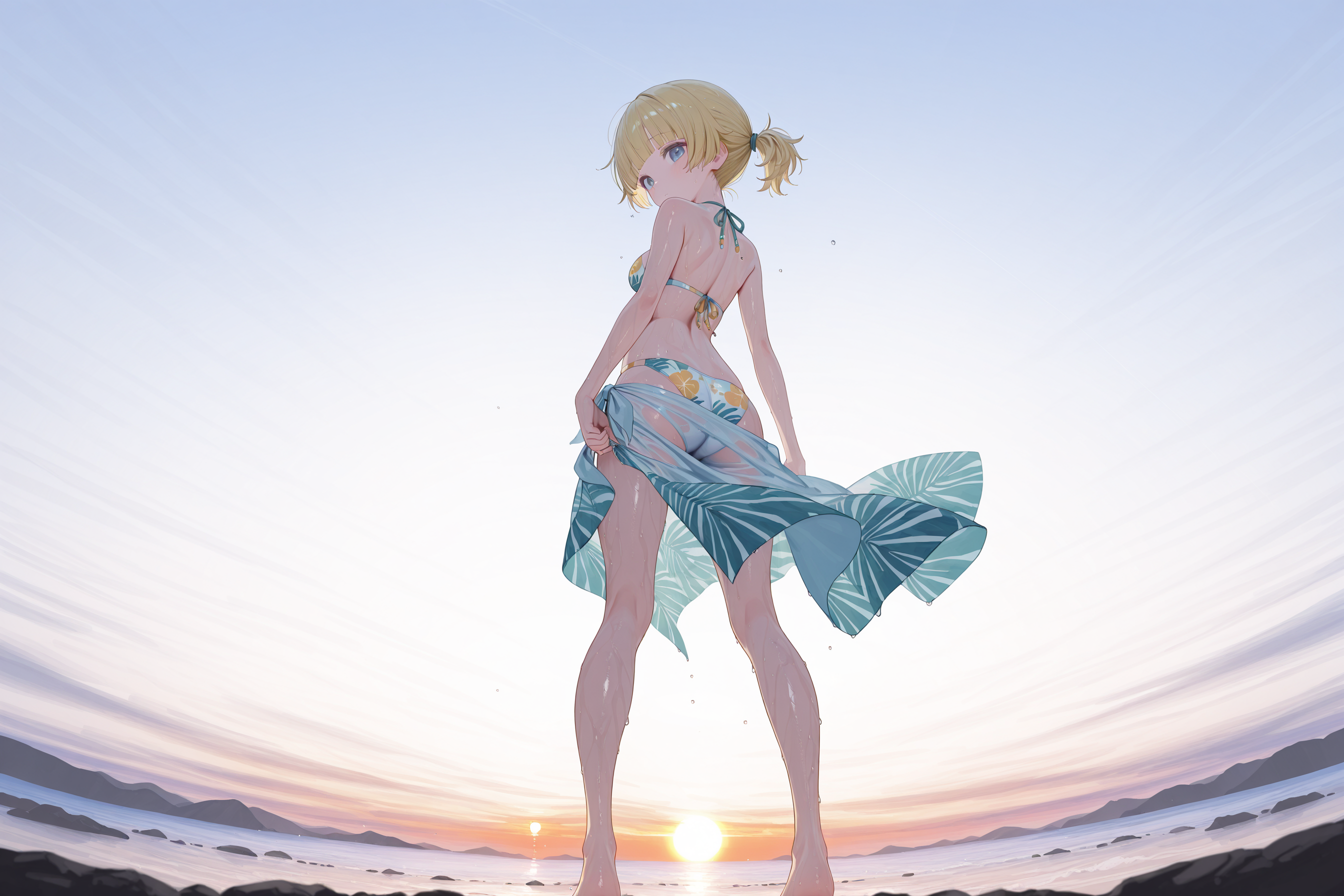 もはや穏やかな日本海 | の人気AIイラスト・グラビア