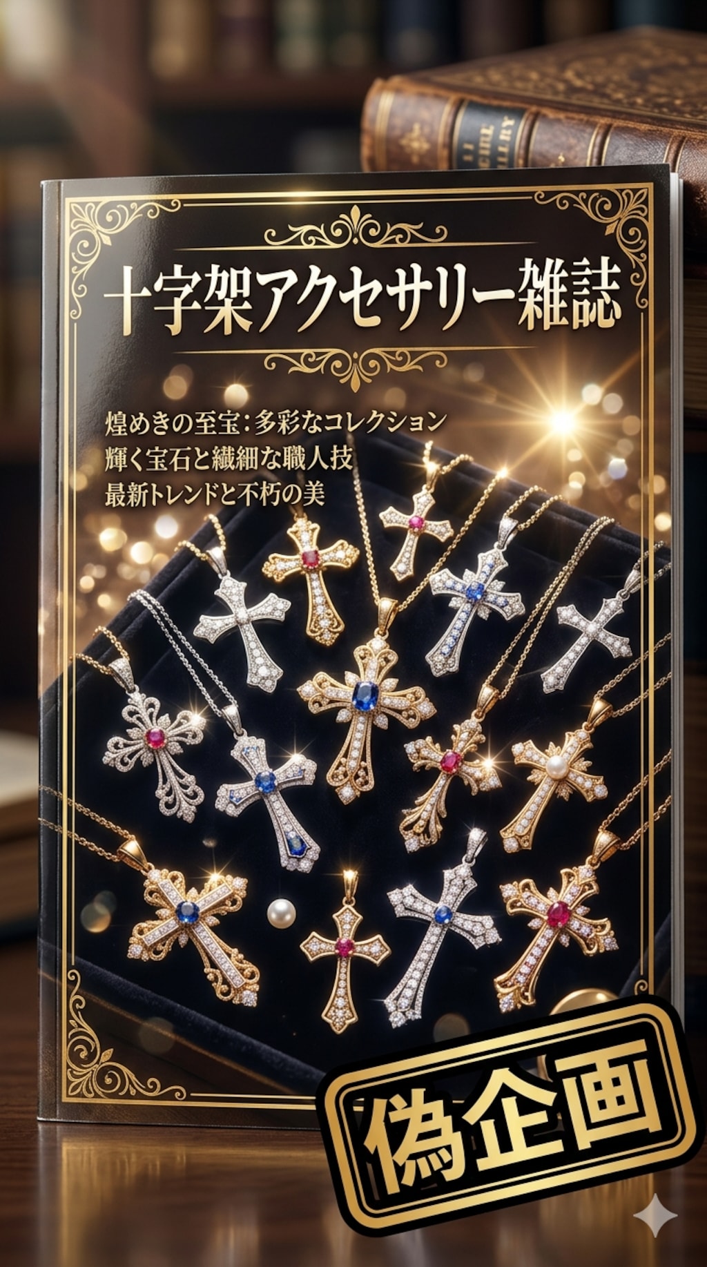 十字架アクセサリー雑誌