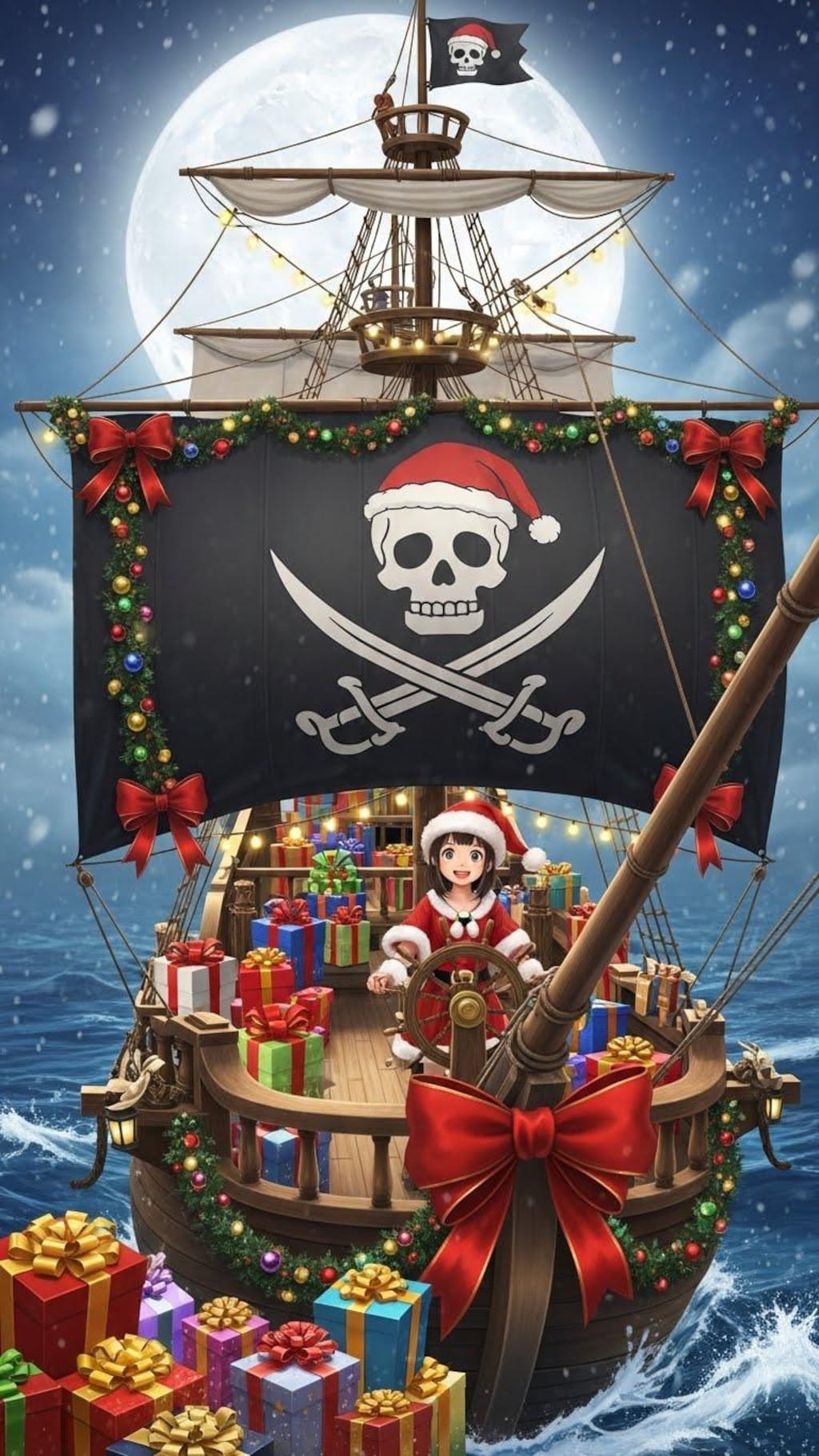 スカルサンタクロスボーン