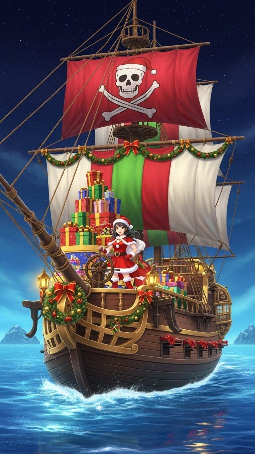 スカルサンタクロスボーン