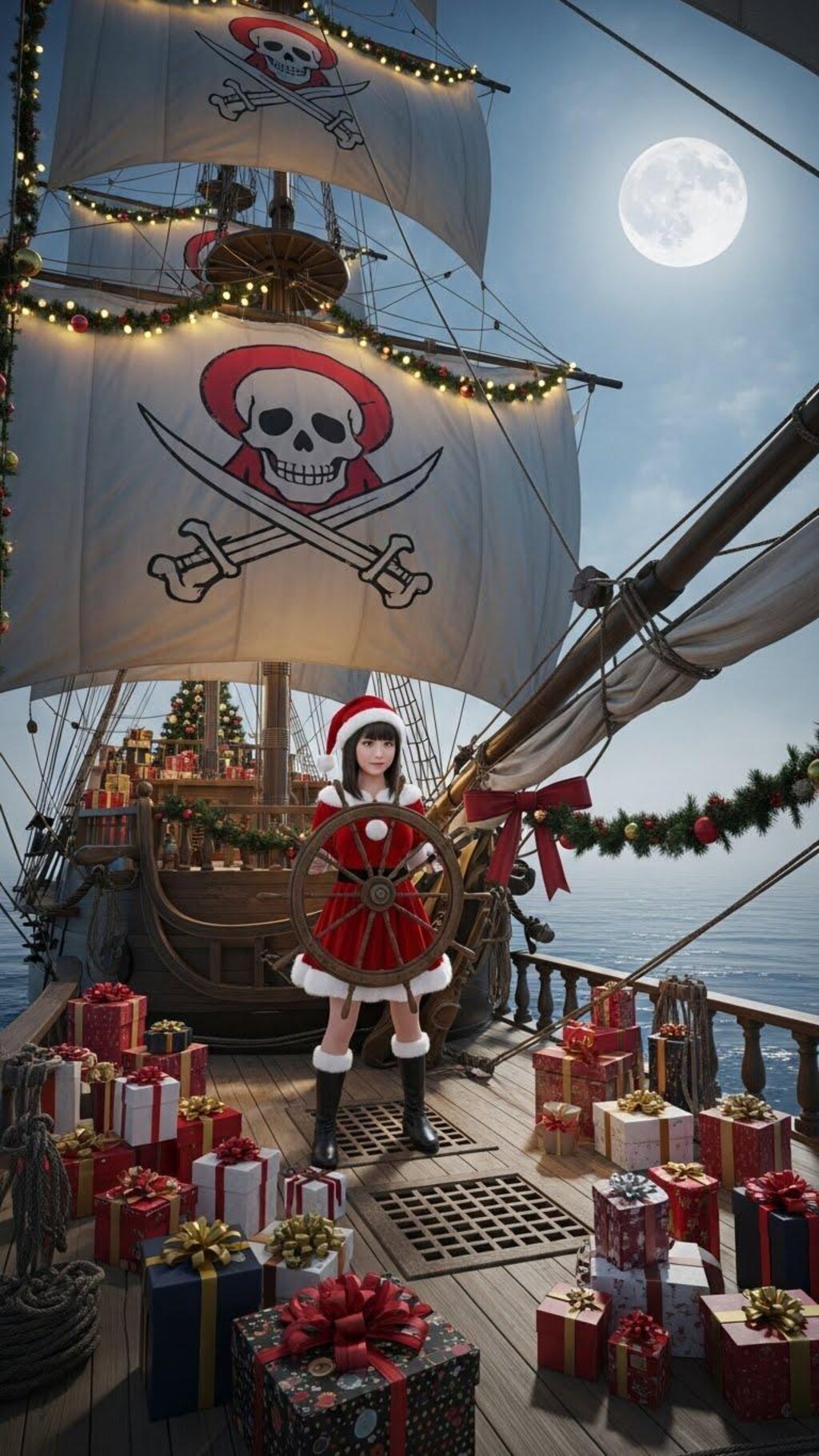 スカルサンタクロスボーン