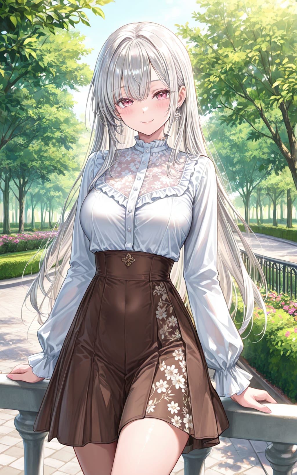 春の白銀姫