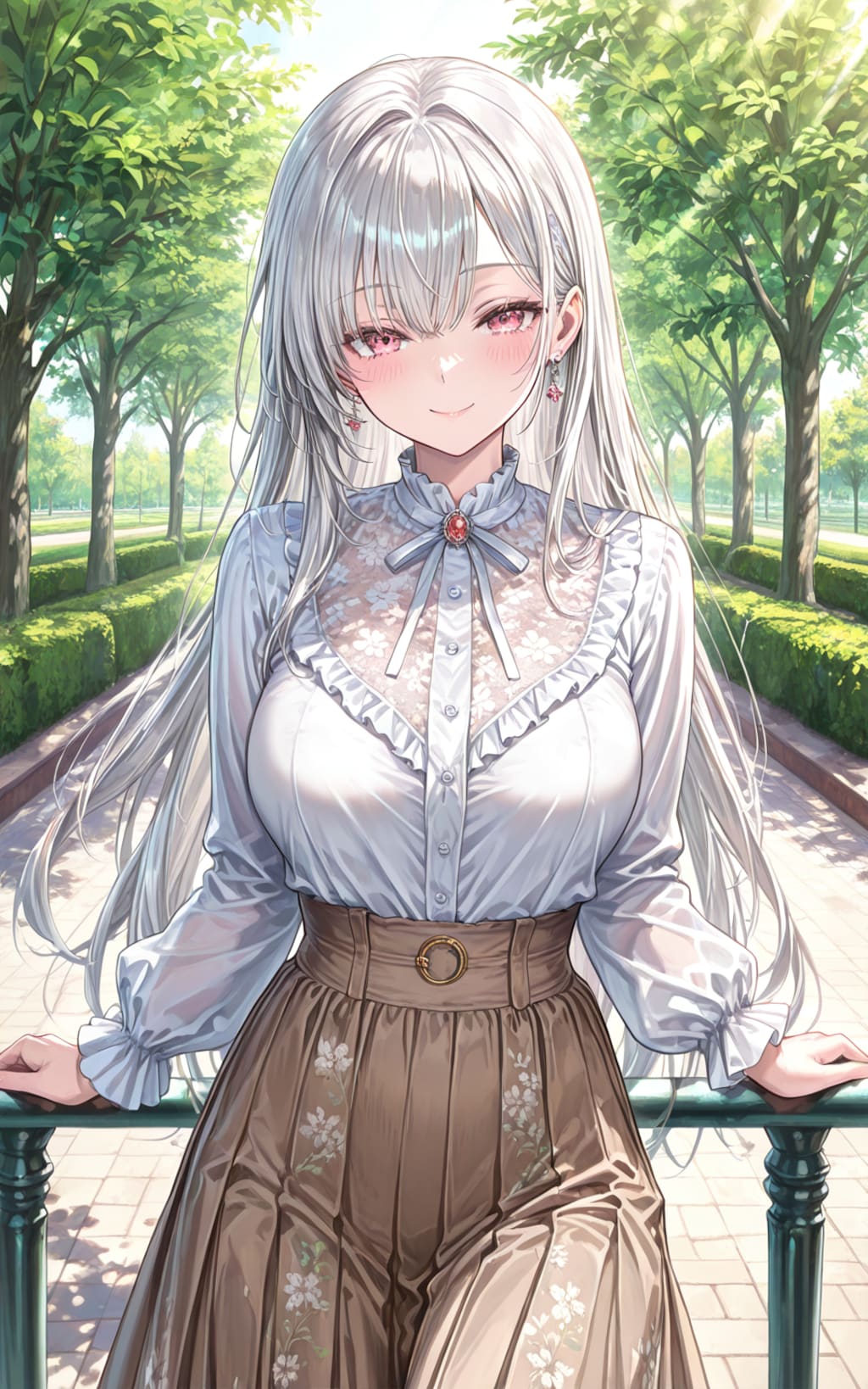 春の白銀姫