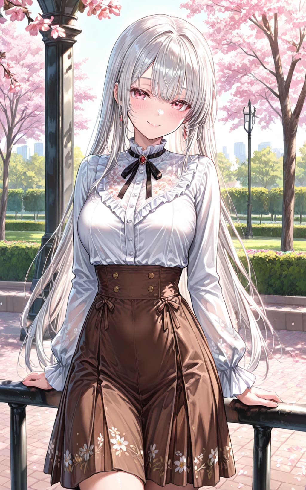 春の白銀姫