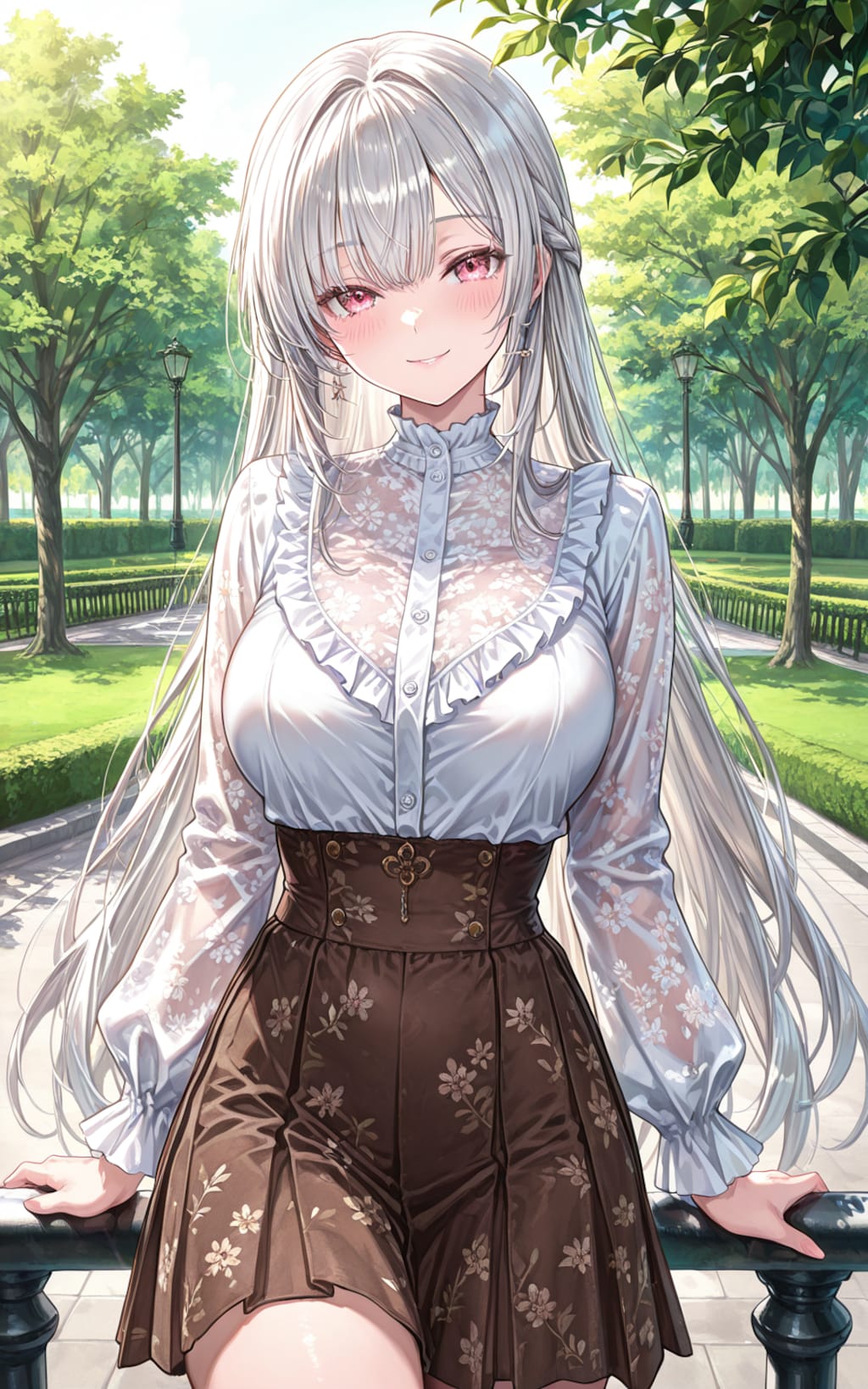 春の白銀姫
