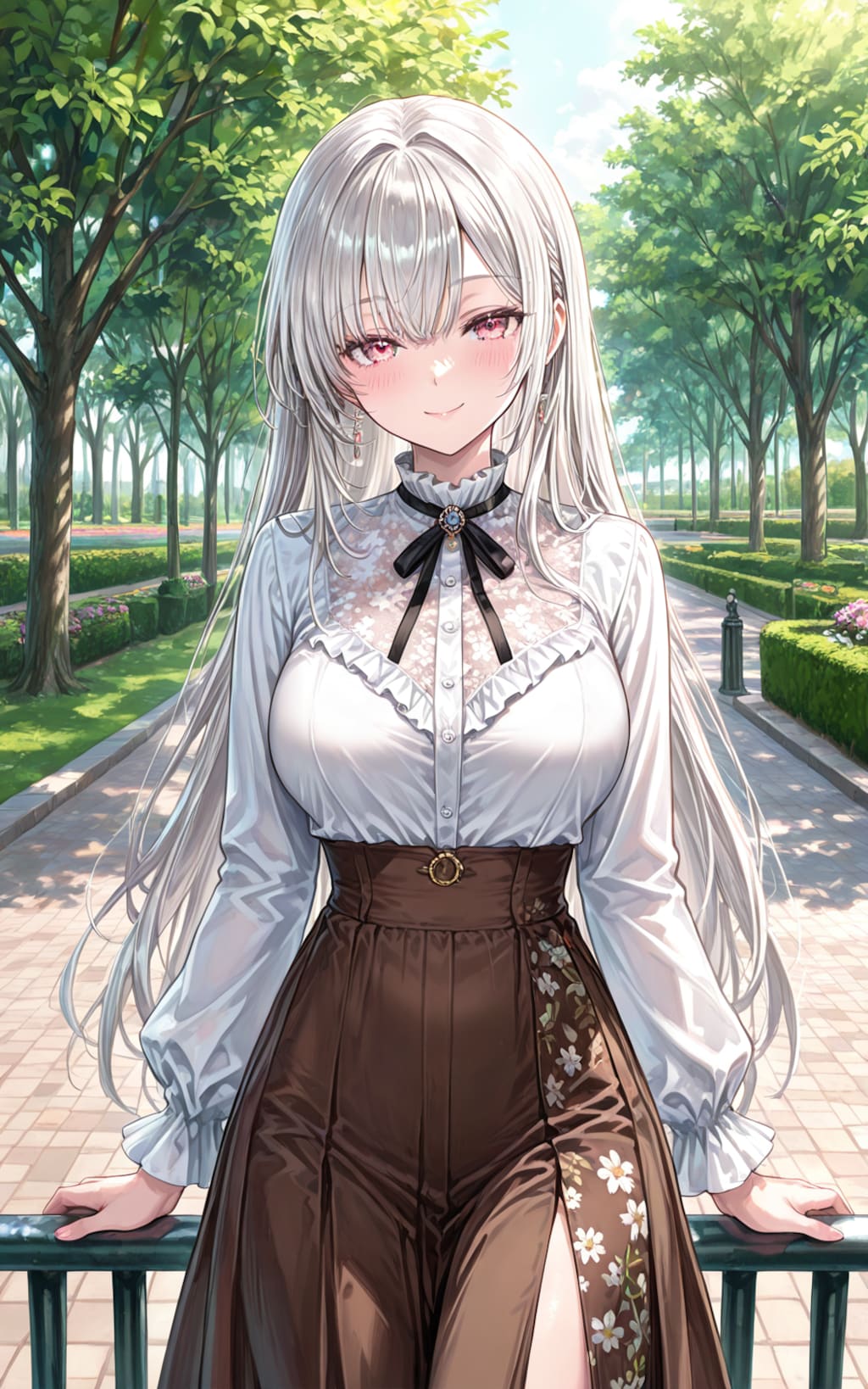 春の白銀姫