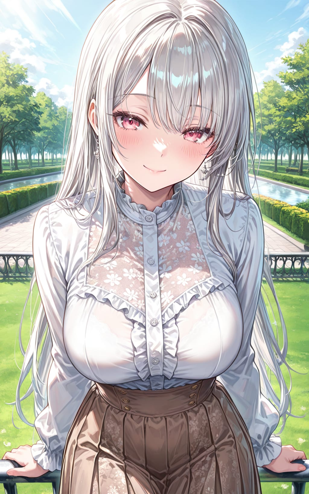 春の白銀姫