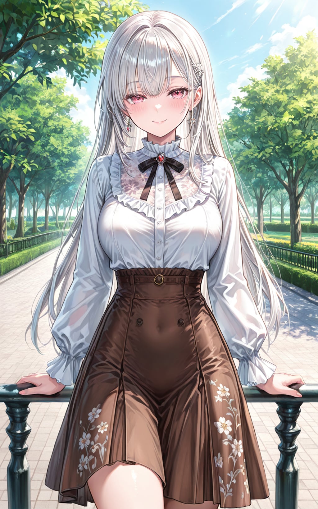 春の白銀姫