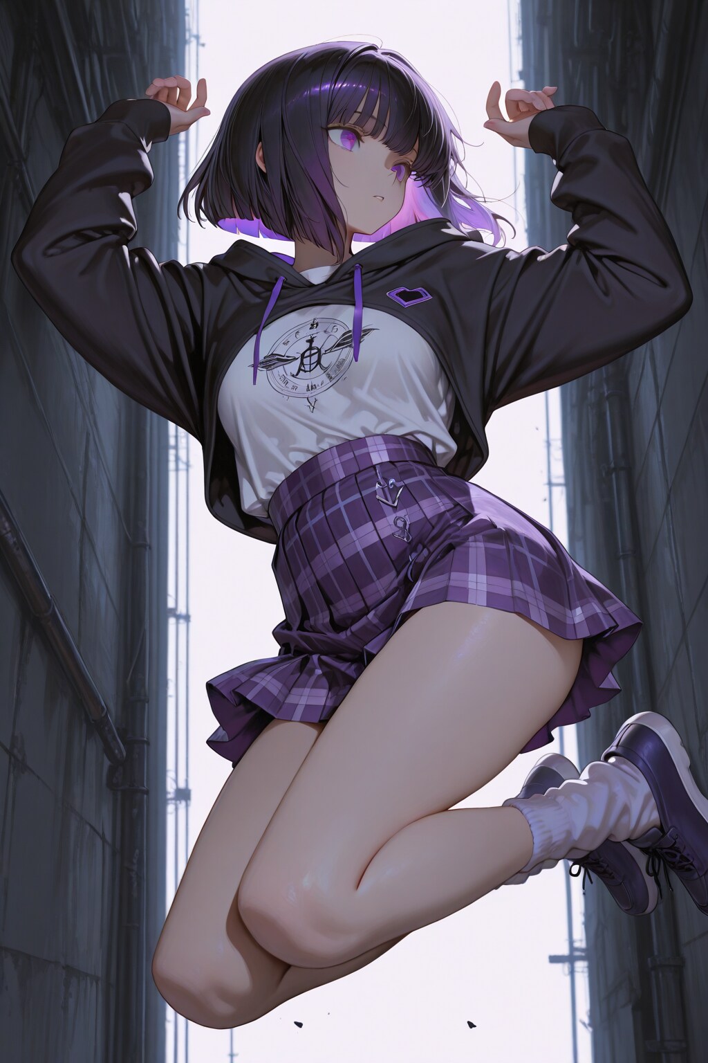 紫色が似合う女の子72