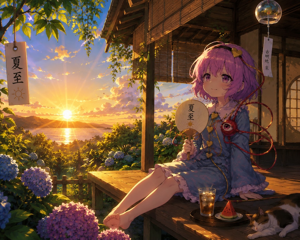 夏至のさとりちゃん
