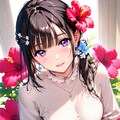 メイクアップした萌音さん❤️ 2枚目