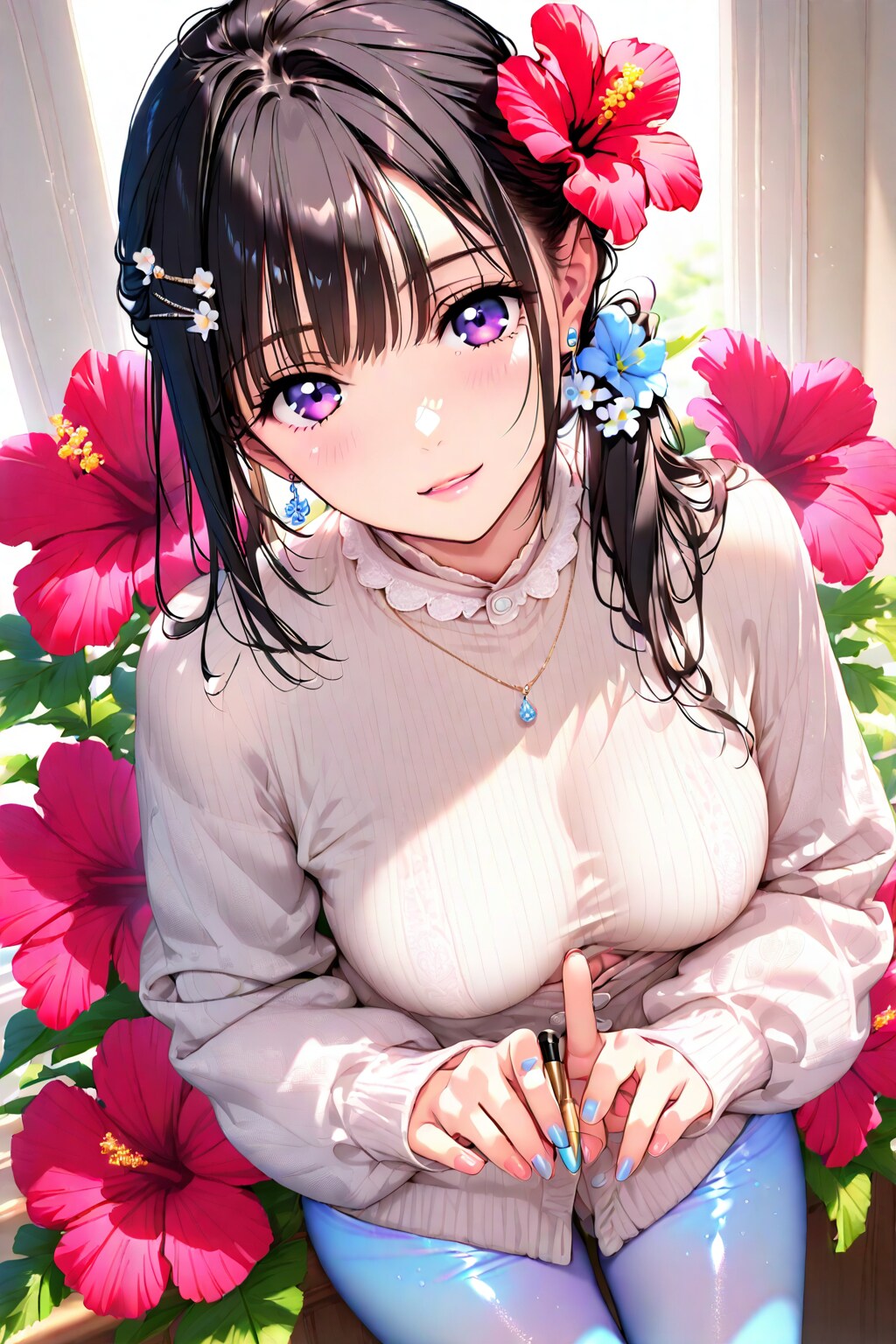 メイクアップした萌音さん❤️