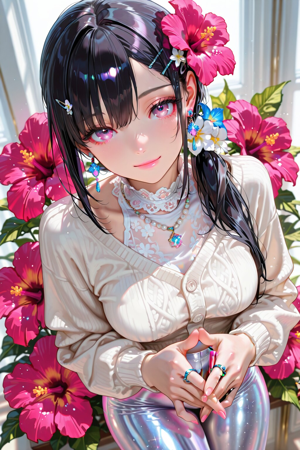 メイクアップした萌音さん❤️