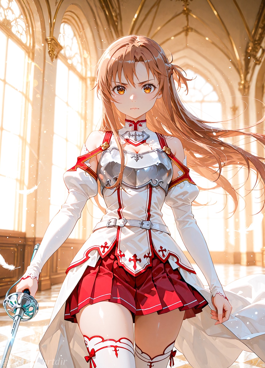血盟騎士団のアスナさん