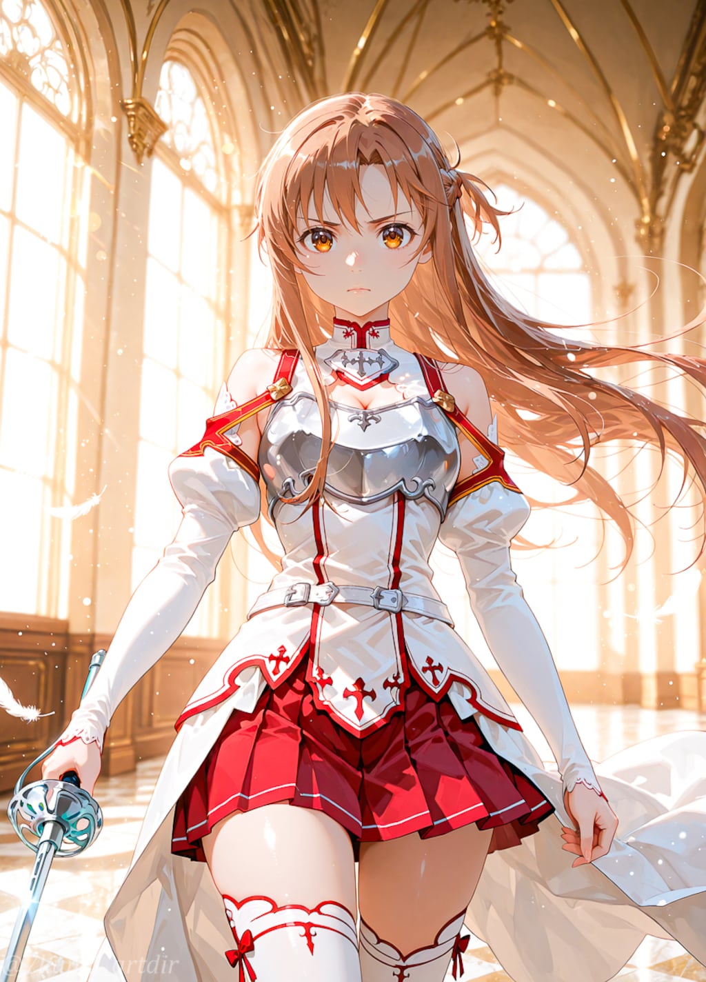 血盟騎士団のアスナさん