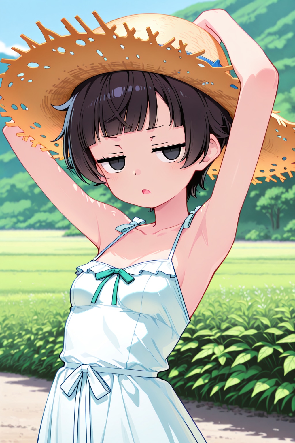 ジト目メグさん78