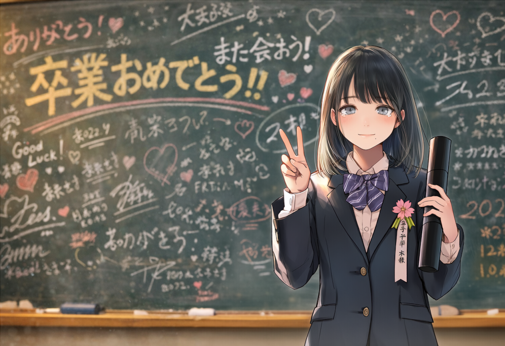 卒業おめでとう