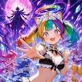 魔法少女アニメ風 2枚目