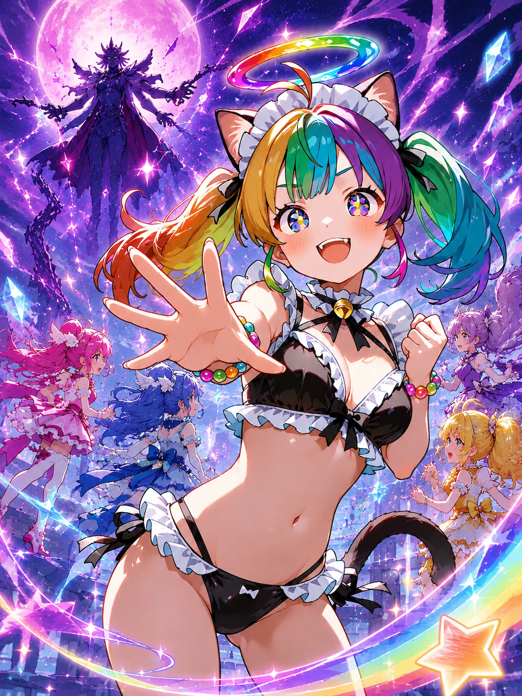 魔法少女アニメ風