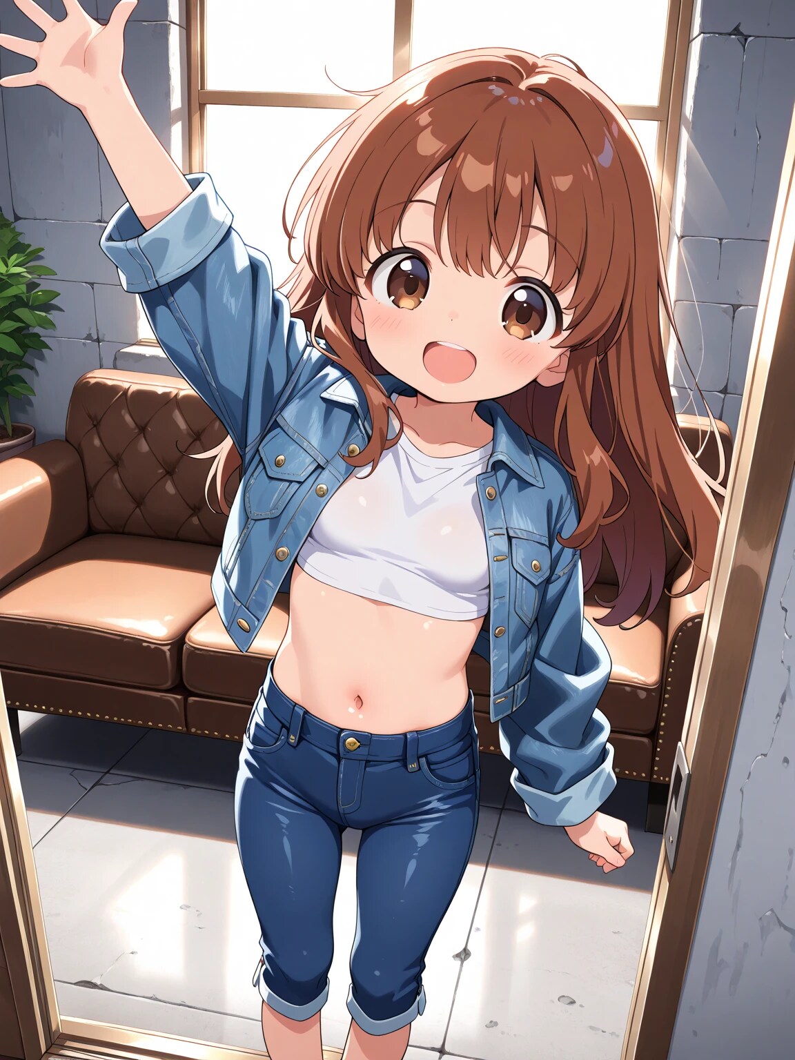 デニムなかえでちゃん