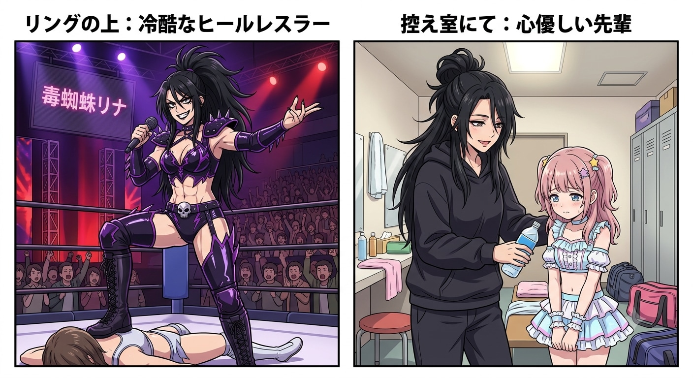 こういうのでいいんだよなヒールレスラーちゃん