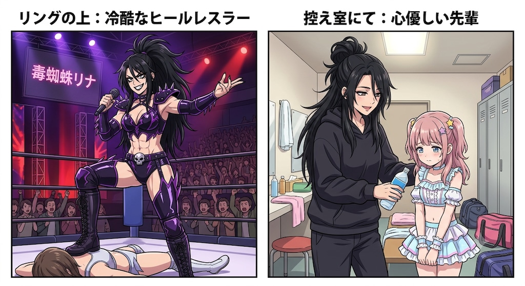 こういうのでいいんだよなヒールレスラーちゃん