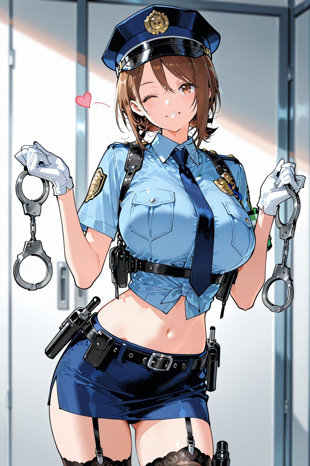 逮捕しちゃうぞ♪