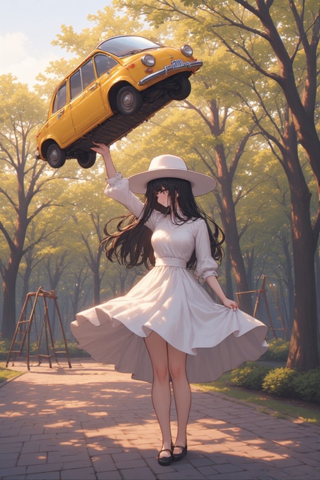 たくし上げ八尺様