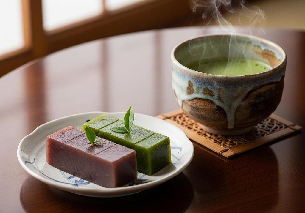 デザートの羊羹