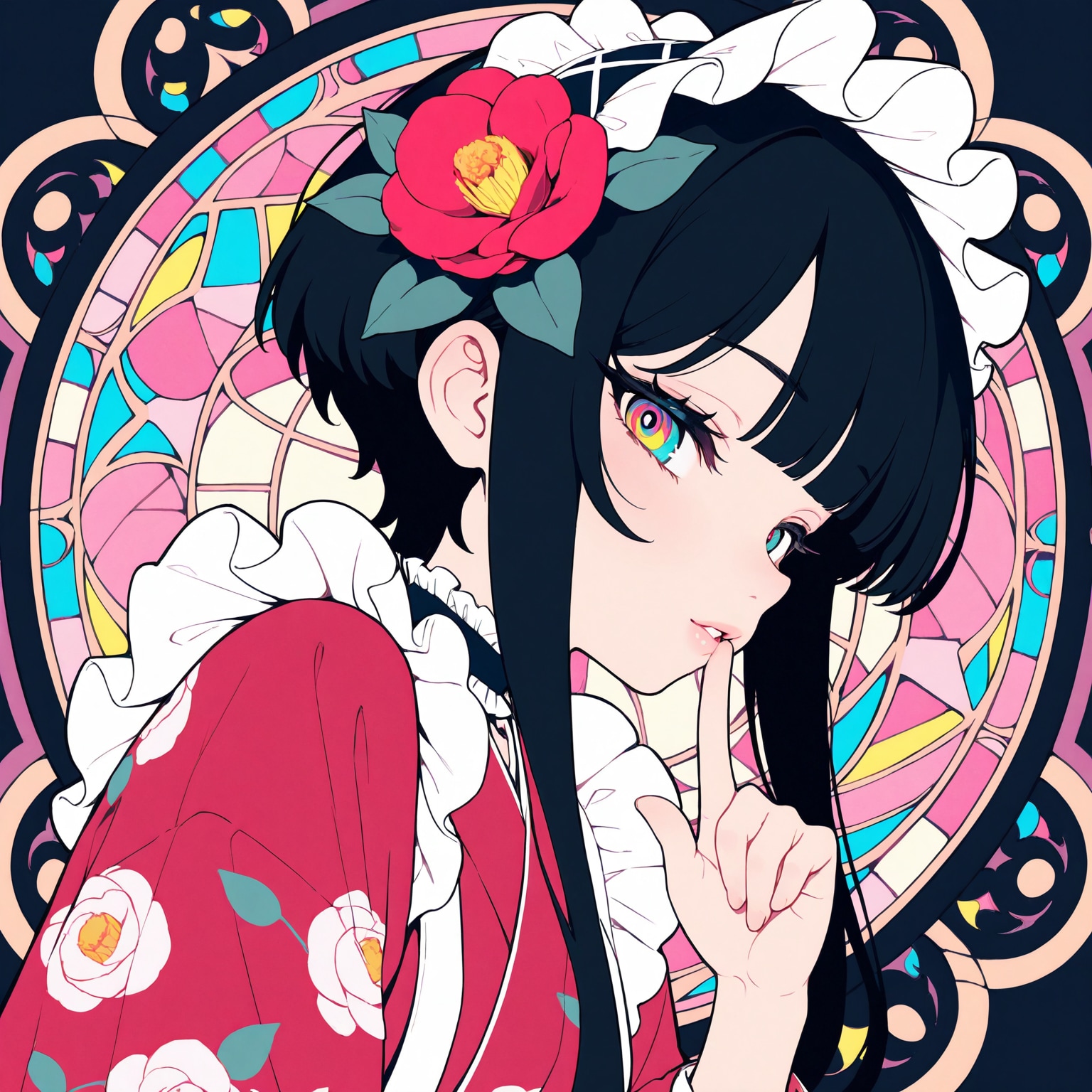 万華鏡 | の人気AIイラスト・グラビア