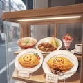 ふぉいオムライスの食品サンプルとキーホルダー 4枚目