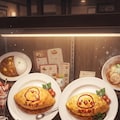 ふぉいオムライスの食品サンプルとキーホルダー 3枚目